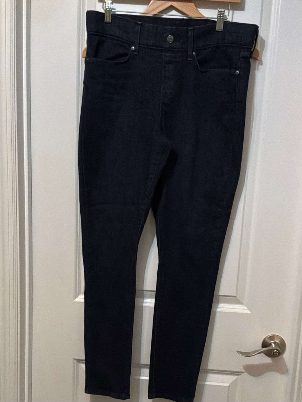 Levi's Signature Perfect Pull-On Skinny Jeans in Dark Indigo